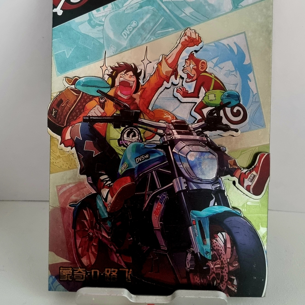 Unique One piece 3d Wooden Monkey d Luffy artwork